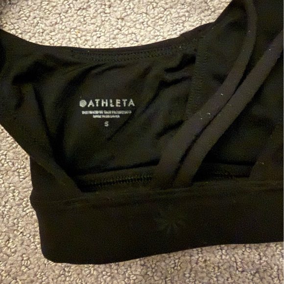Athleta Exhale Sports Bra- Lot of 5 (Pink/Gray/Navy/Blk/White)- Women’s Sz Small - Picture 9 of 9